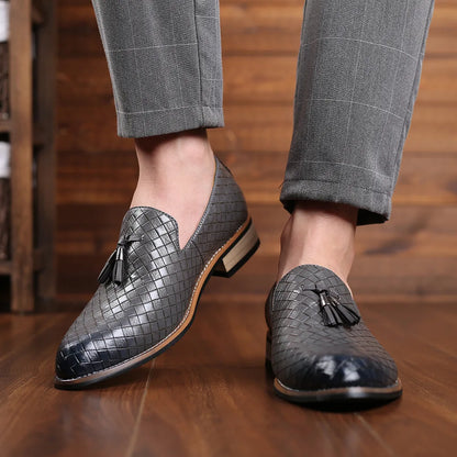Lorenzo Vettori Woven Loafers