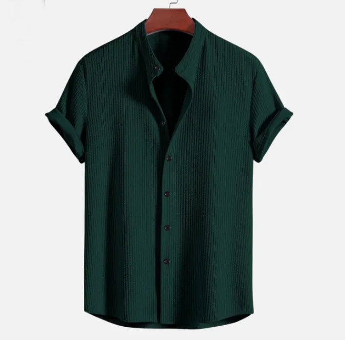 Soft Ridge Button Up